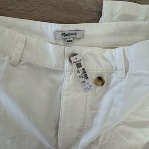 NWT Madewell Women’s Barrel Leg Utility Cargo Pants size 6
